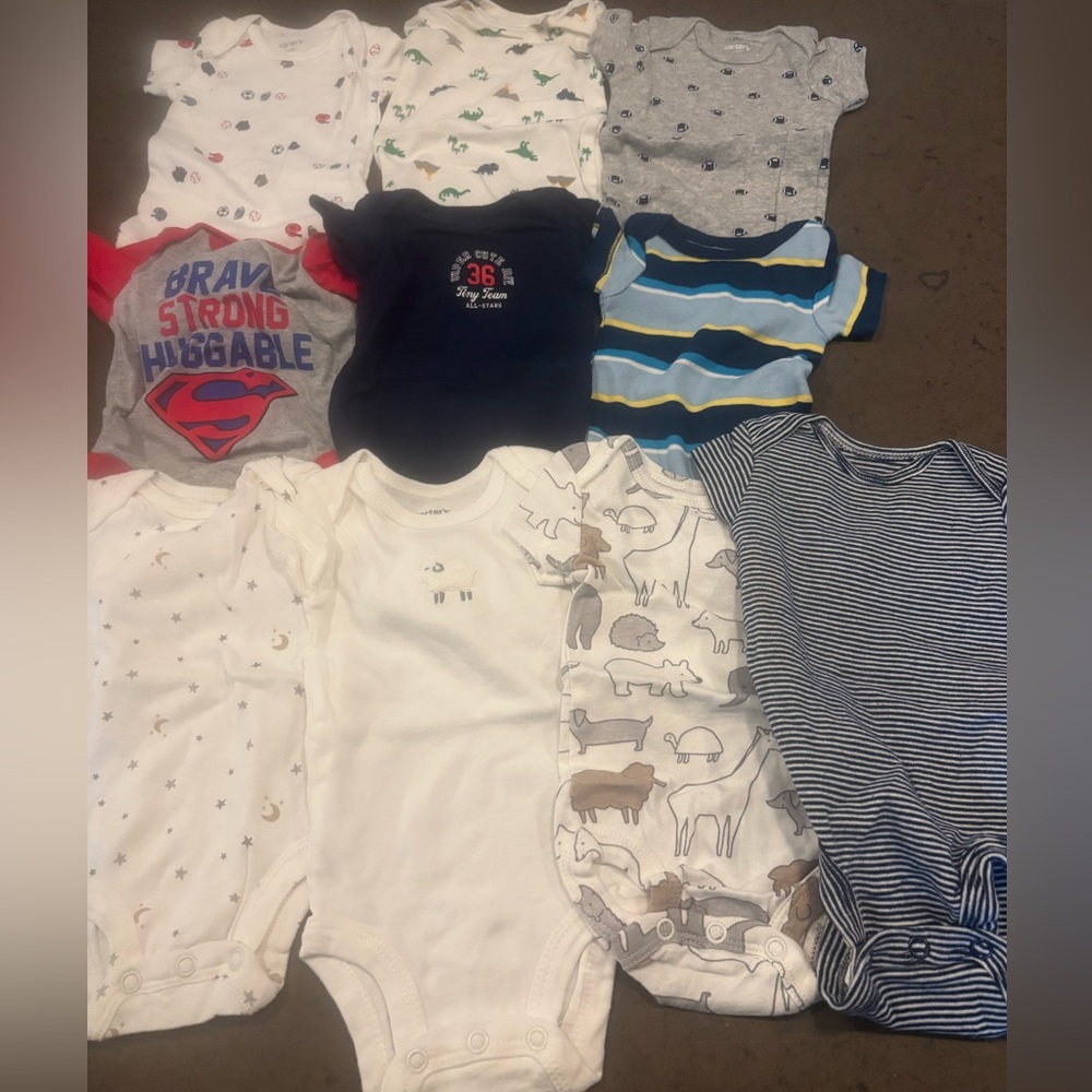 Assorted Newborn Onesies